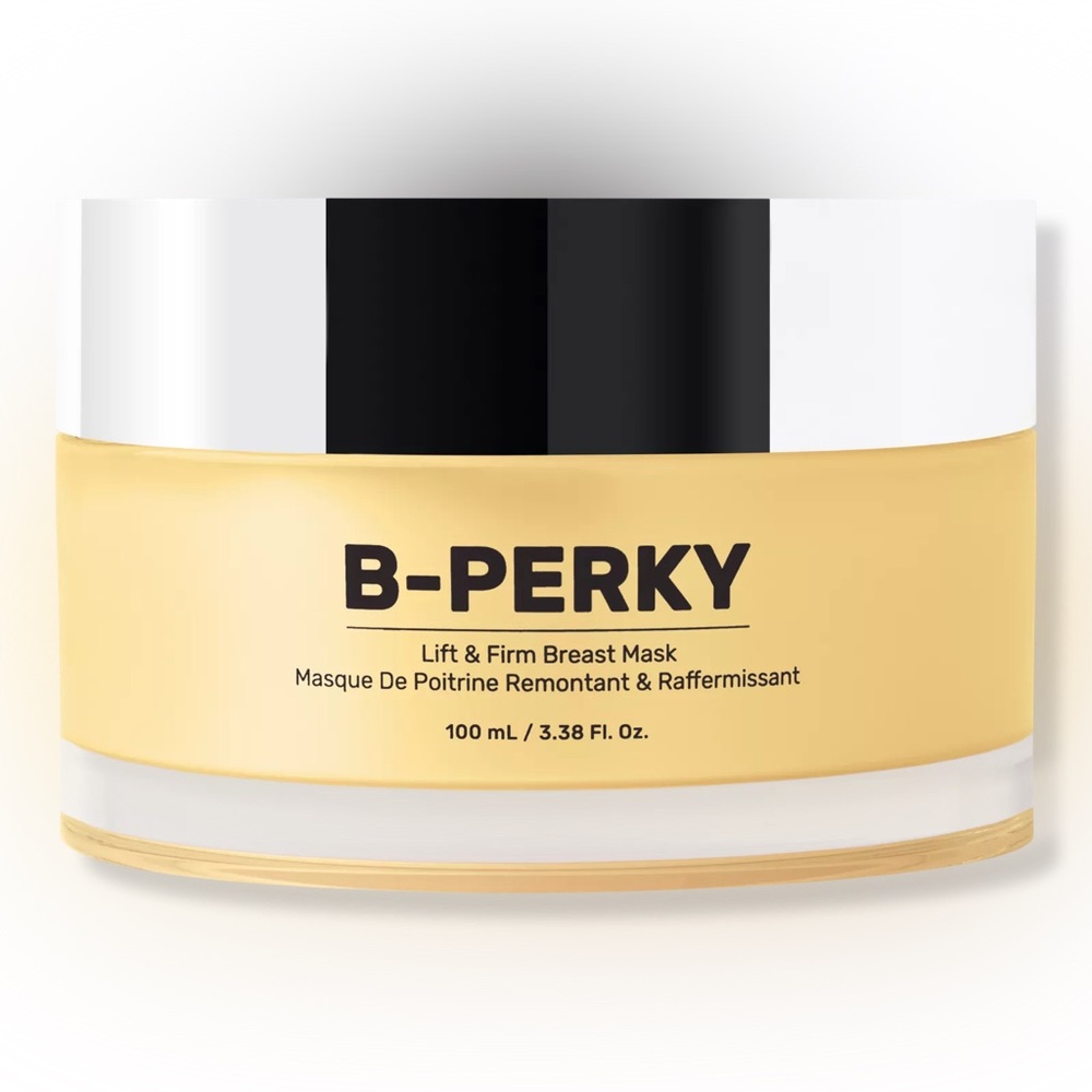 B-PERKY Lift & Firm Breast Mask
with Palmitoyl Isoleucine + Yerba Mate Extract